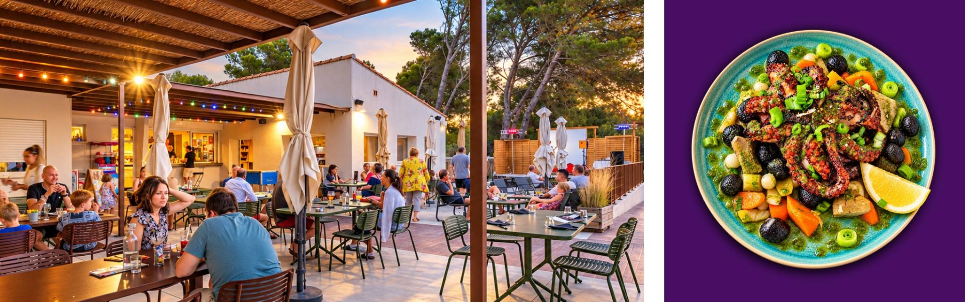 Le restaurant - Le Saint Antoine - L'Isle-sur-la-Sorgue - Restaurant Le Thor